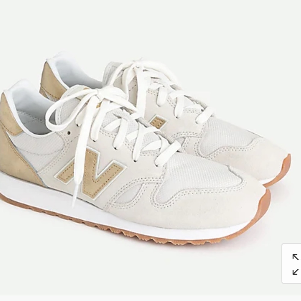 NIB New Balance 520 For J. Crew Sneakers Gold Salt